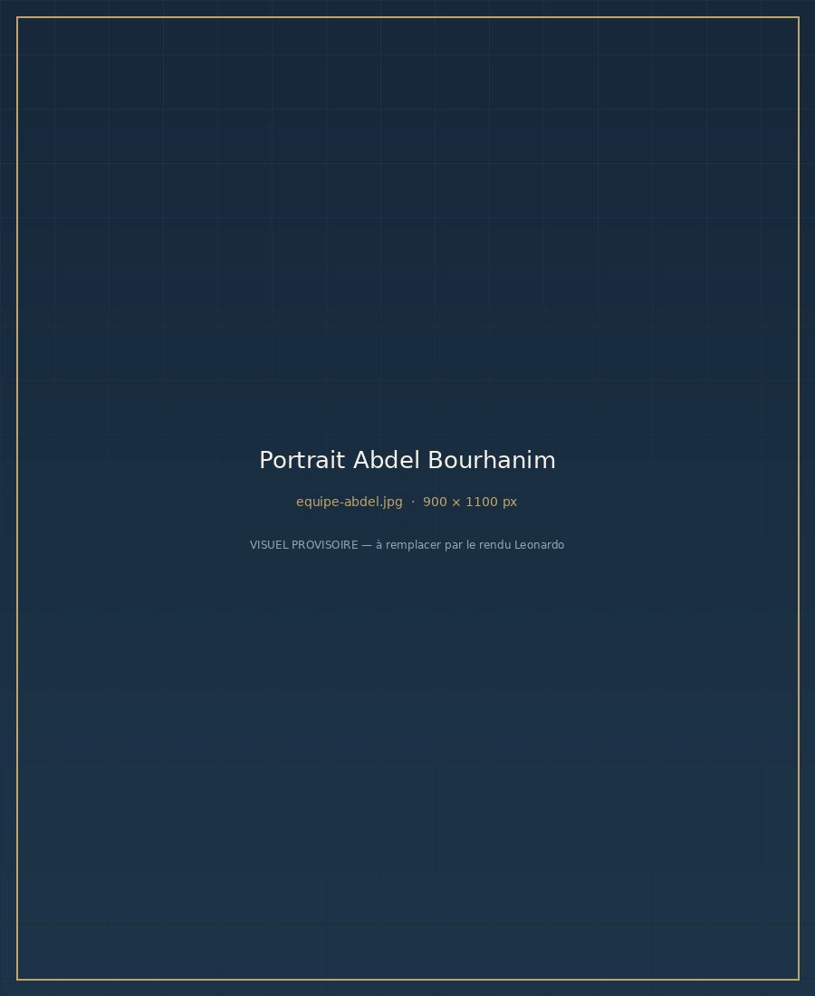 Abdel Bourhanim, co-fondateur d'ALT'IN Expertises