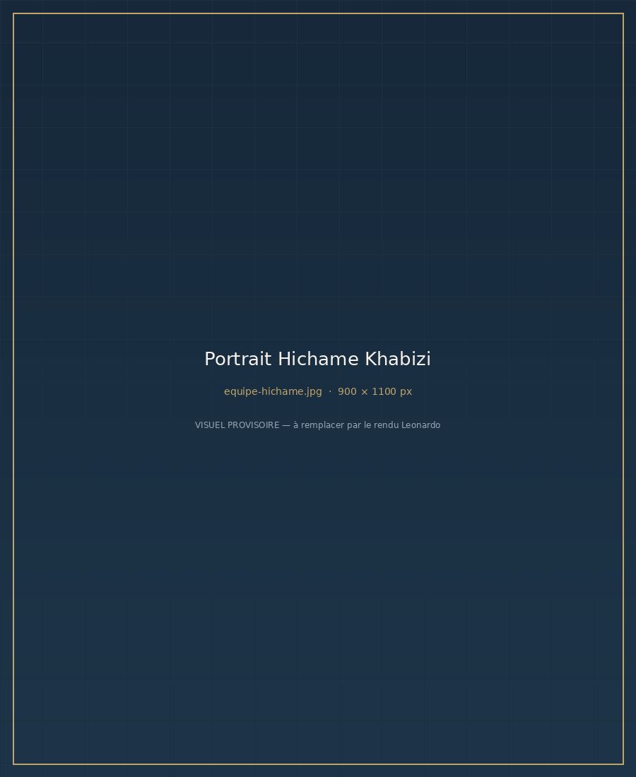Hichame Khabizi, co-fondateur d'ALT'IN Expertises